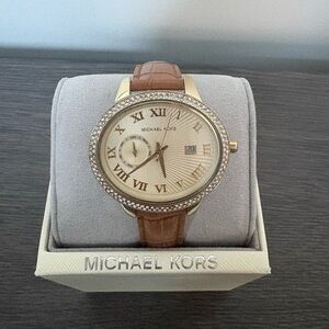 Michael Kors MK2428 Whitley Gold Dial Women's Watch